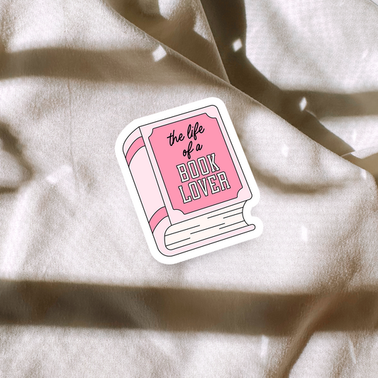 Life Of A Book Lover Sticker
