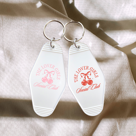 The Lover Girls Social Club Keychain