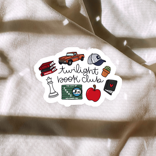 Twilight Book Club Sticker