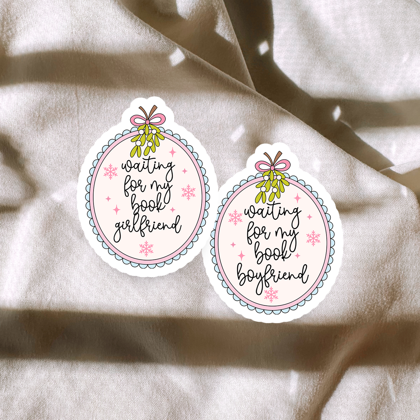 Waiting For My Book Girl/Boyfriend Sticker