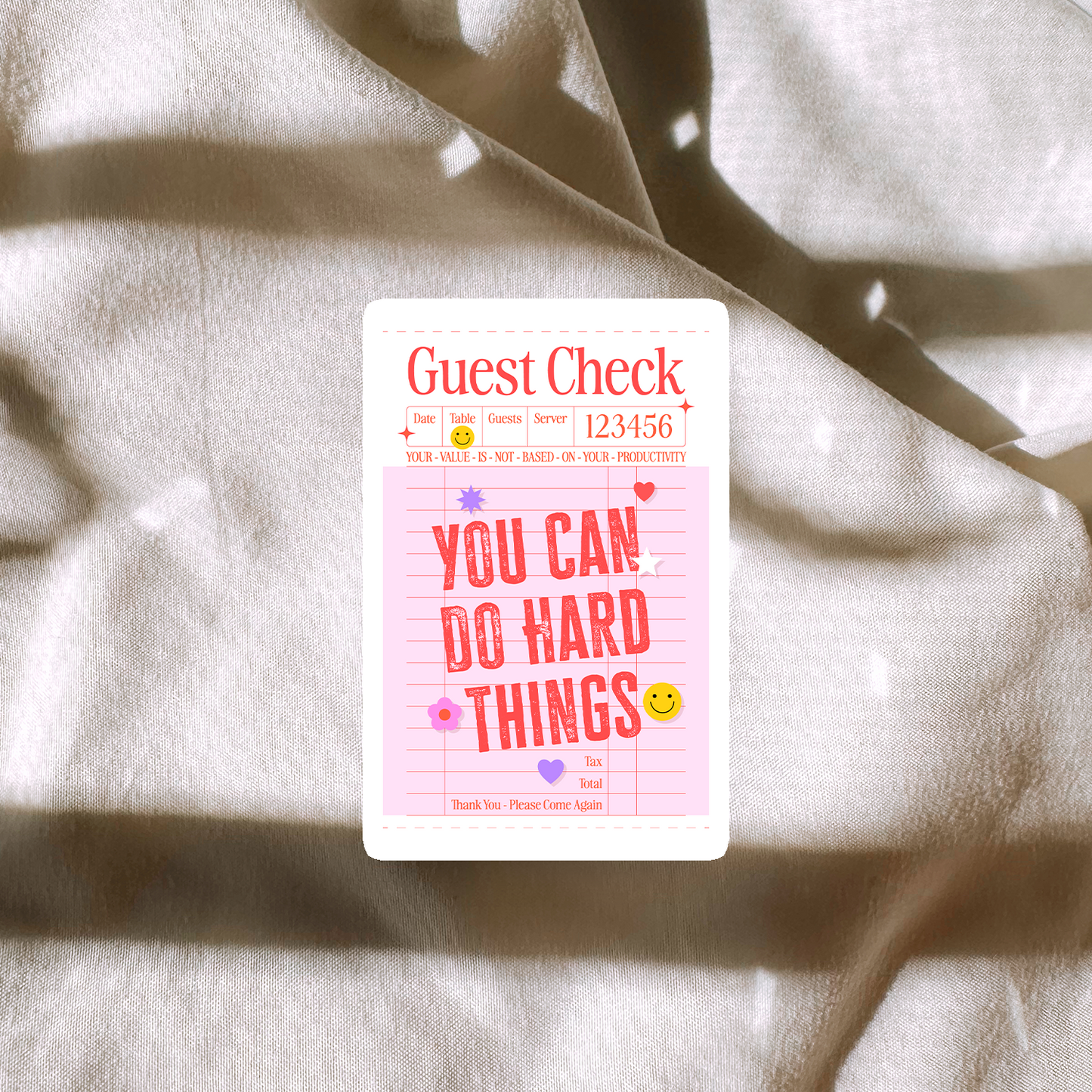You Can Do Hard Things Sticker