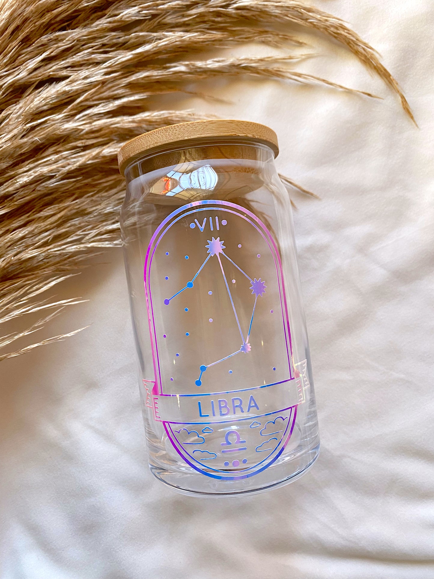 Zodiac Constellation Glass Cups