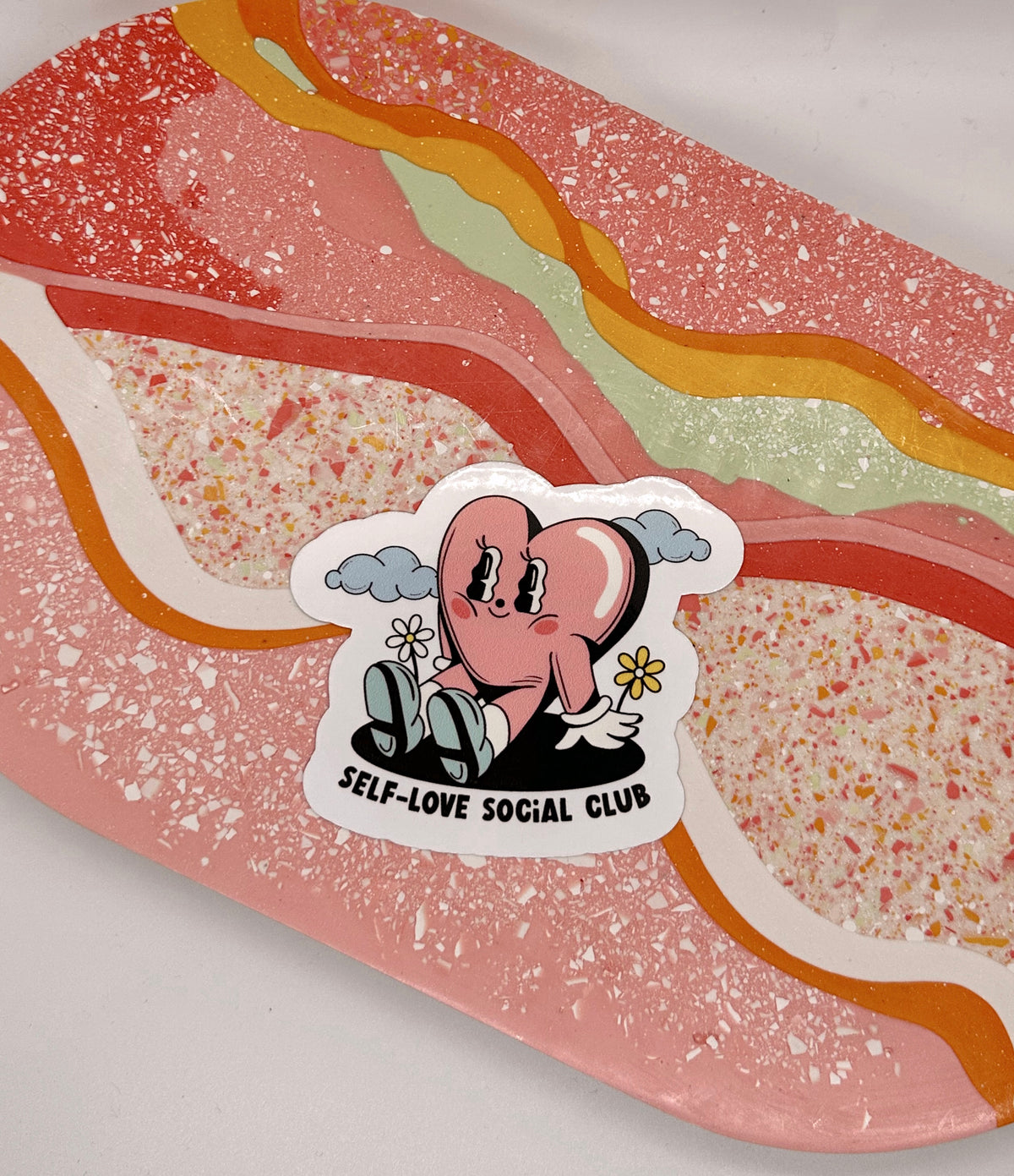Social Life Sticker Self Love Social Club Sticker – amarieacreates