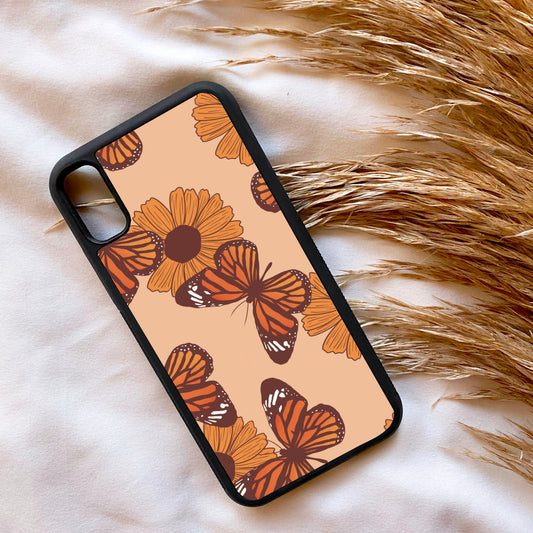 Sunflower Butterfly Phone Case