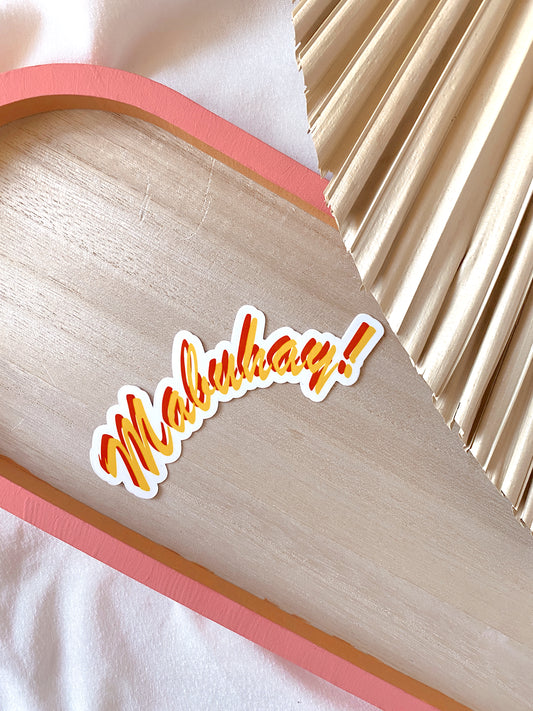 Mabuhay! Sticker