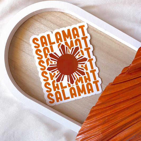 Salamat | Thank You Sticker