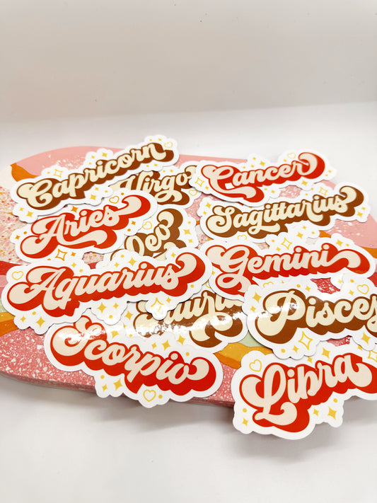 Zodiac Sign Sticker