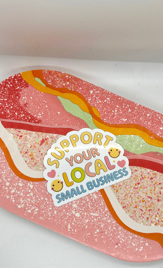 Support Your Local Small Business Sticker