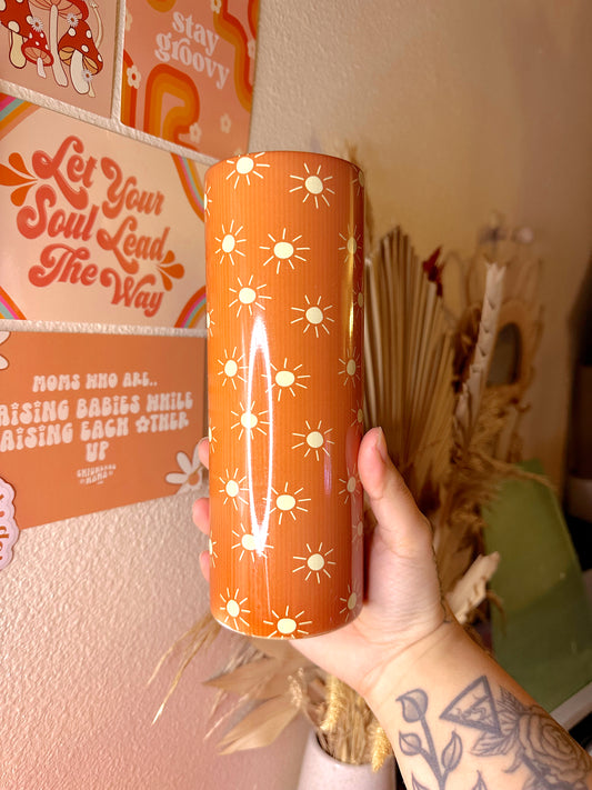 Terracotta Sunshine Tumbler or Flask