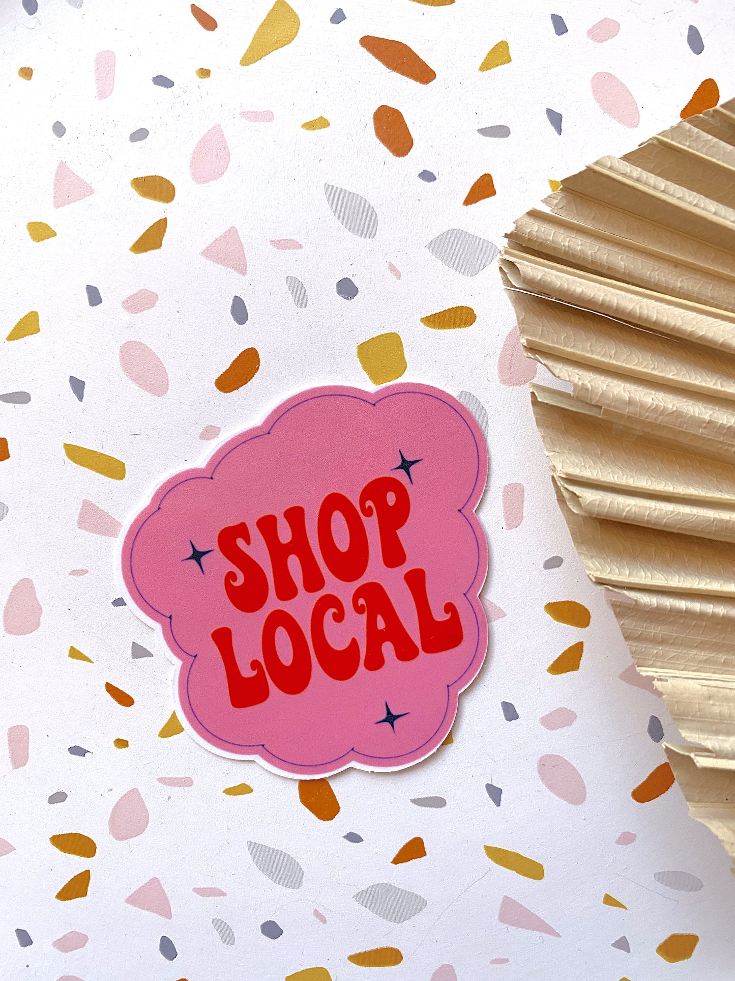 Shop Local Sticker