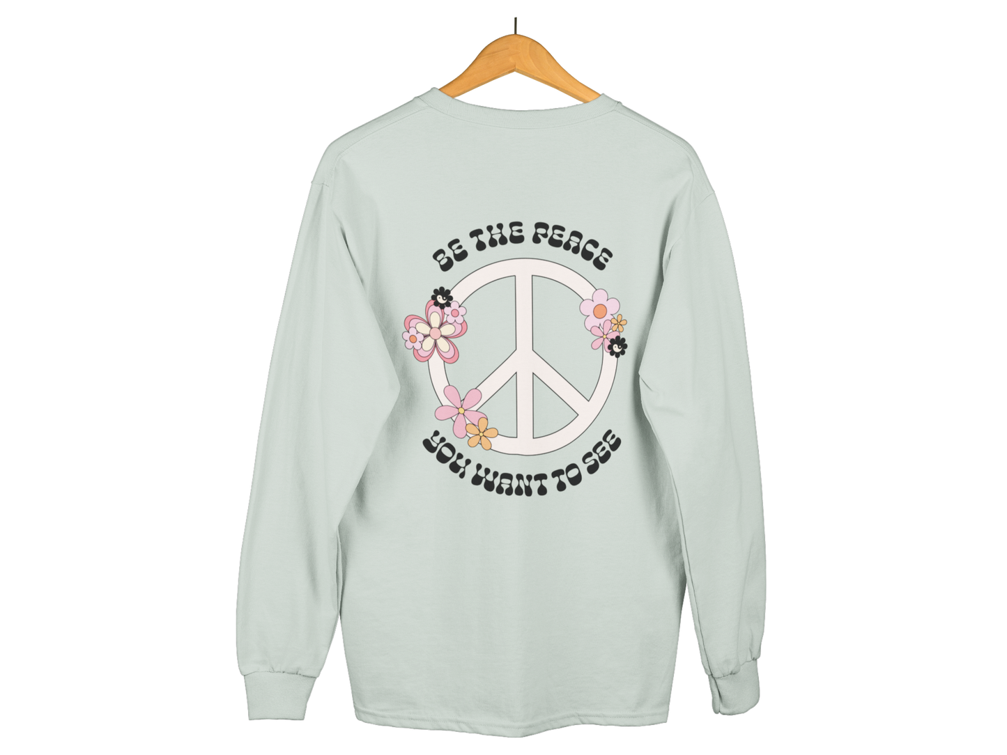 Be The Peace You Wanna See Graphic Top