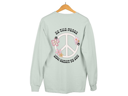 Be The Peace You Wanna See Graphic Top