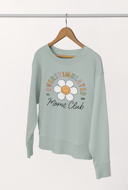 Overstimulated Moms Club Graphic Top