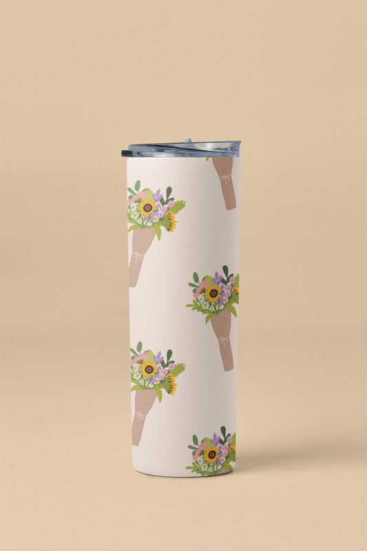 Sunflower Bouquet Tumbler or Flask